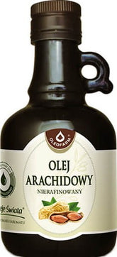 अपरिष्कृत मूंगफली का तेल, विश्व के तेल 250ml OLEOFARM
